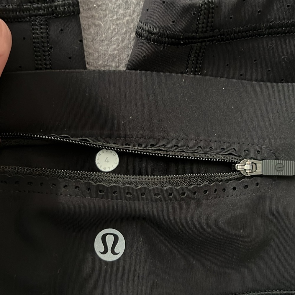 LK New Lululemon Mind Over Miles High Rise Run Leggings Tights Pants Womens 4 S - Picture 16 of 17